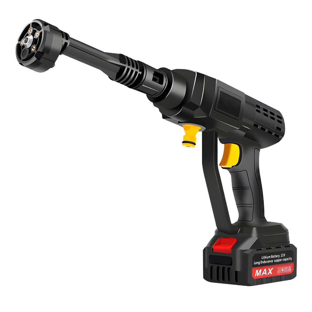 Přenosná vysokotlaká bezdrátová myčka aut s dobíjecí baterií