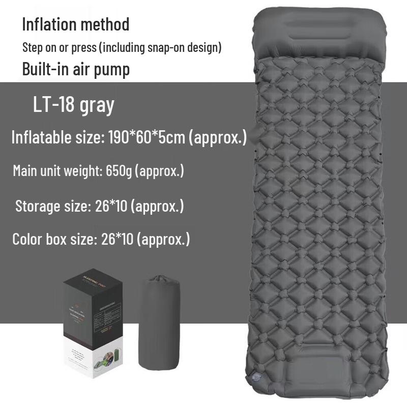 

Надувной туристический коврик