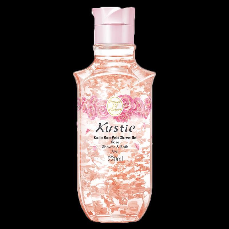 Kustie Rose Petal Shower Gel - 3 X 220g Combo Pack