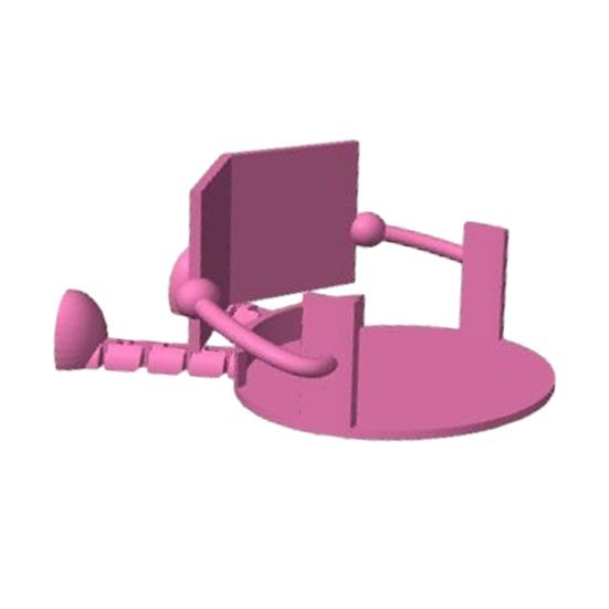 Napkin Holder Number 67 Shape Sitting Design Paper Towel Rack Easy Installation Bathroom Decor Organizer