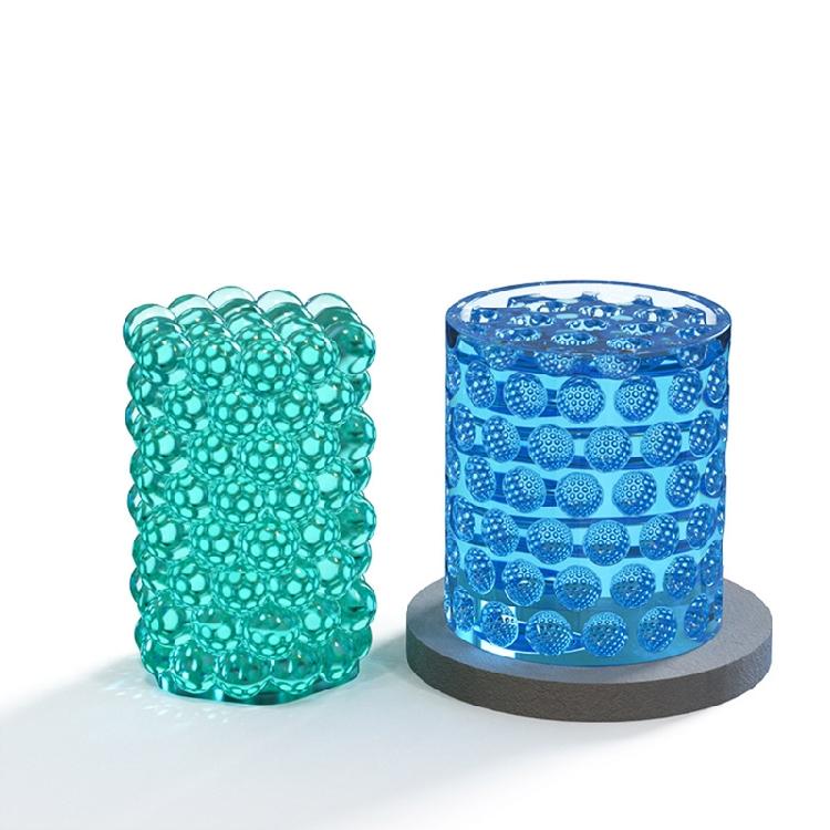 Beads Silicone Mold Gypsum Epoxy Resin Aroma Candle Mould for Home Decoration