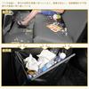 KASELIN Car Trash Car Compatible Small Item Easy Car Passenger Rear Convenient PU Leather Can, Storage, Multi-Vehicle Hook, Holder, Magnetic,