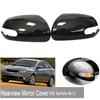 Gloss Black Clip-on Side Door Mirror Cover Cap For Kia Forte 2009 2010 2011 2012