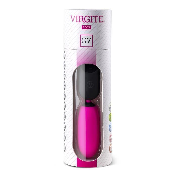 Masturbateur pour hommes - Virgite - G7 - Rechargeable - 7 modes de vibration - Rose
