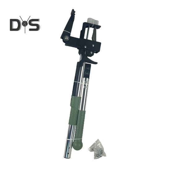 Extractor de buruieni cu mâner detașabil, cu cap de oțel cu 4 gheare, unealtă manuală pentru plivit, fără genunchi, îndepărtător de buruieni de grădină pentru păpădii, trifoi, gazon, terase