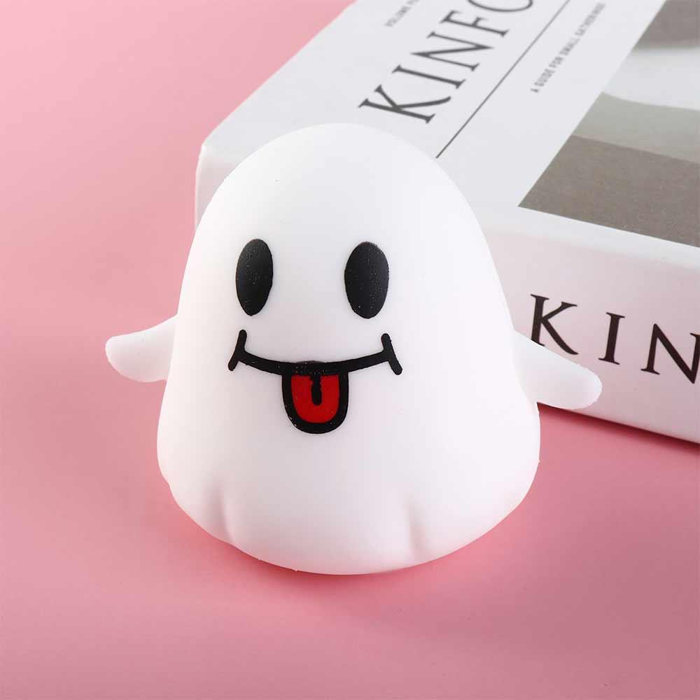 Glowing Halloween Pumpkin Fidget Toy Pumpkin Slow Rising Squeeze Ghost  Halloween Gift