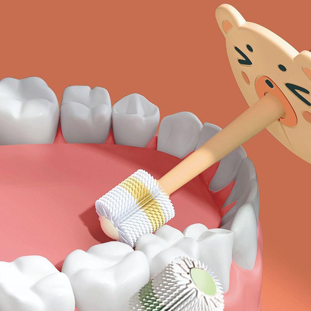 Cleaning Oral Care Brush Baby Training Teeth Brushes Kids Teeth Care 360 Degree Silicone Toothbrush