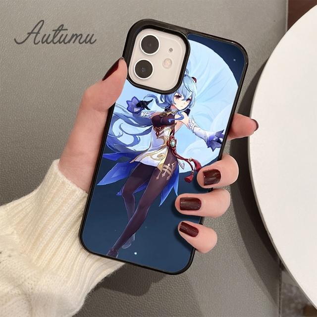 

Чехол для игрового телефона Genshin Impact GanYu для iPhone 11 12 13 14 Pro Max mini XR XS SE 2020 6S 7 8 Plus Samsung Galaxy S21 S22 Samsung S22ultra