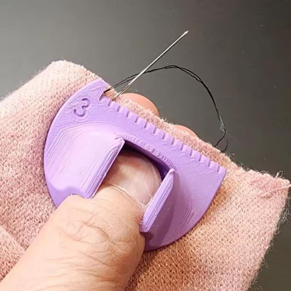 Non-Slip Sewing Template Kit with Scale DIY Hand Sewing Aids Seam Guide  for Consistent Stitches