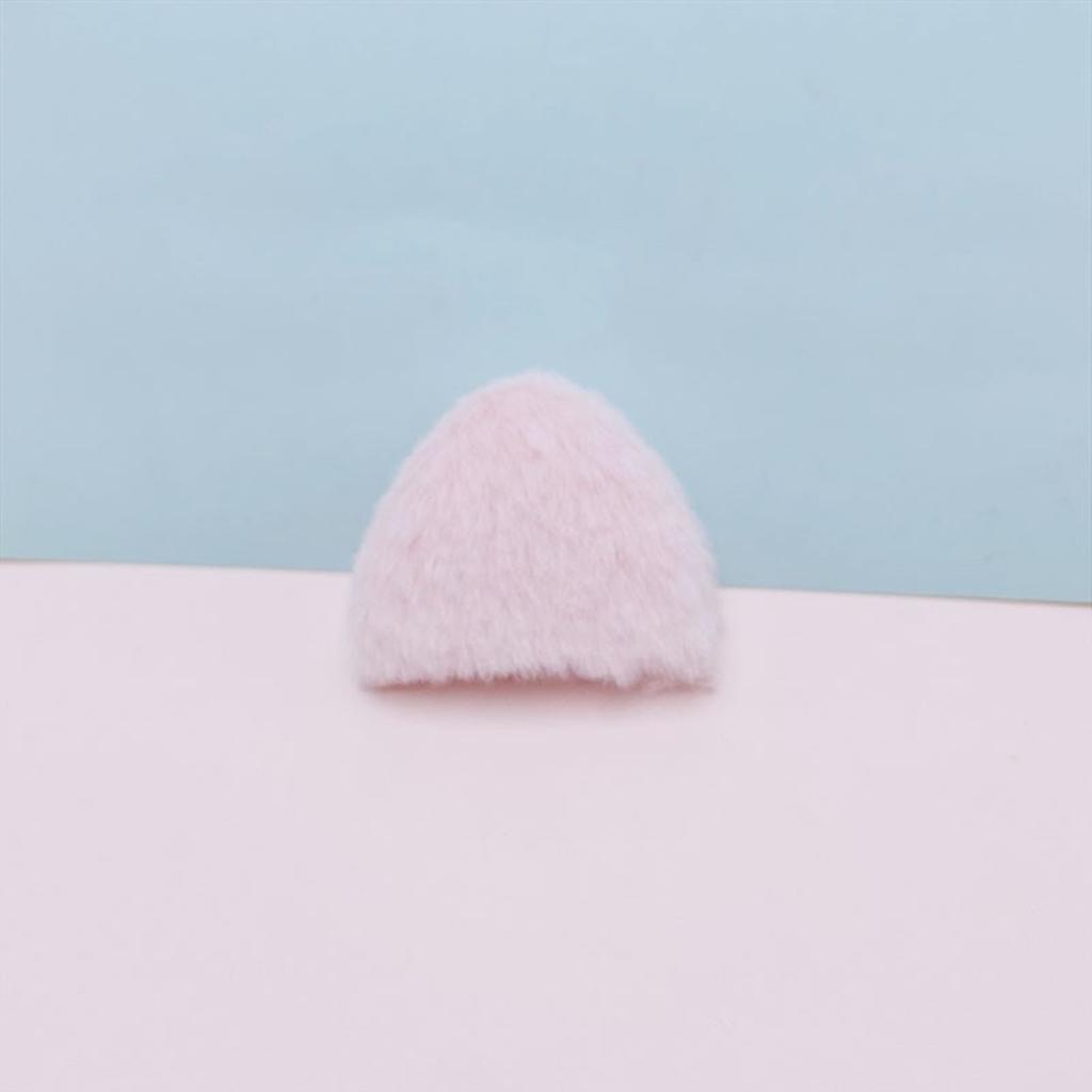 DIY Bangs Hair Clip Plush Cat Ears Hair Barrettes Lovely Handmade Furry Hair Barrettes Hairstyle Accessories