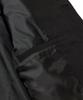West Grand Boulevard Hidden Button Soft Cotton Trucker Jacket Black