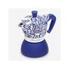 Italian Coffee Maker Bialetti 5356 0 19L Blue White Aluminum 4 Cups