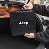 For Jeep Car Charging Gun Leather Bag Storage Box Auto Accessories For Jeep Grand Cherokee Wrangler JK Gladiator Compass Rene