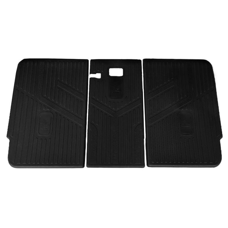 Fits Tesla Model Y 2023 Rear Seat Backrest Pad TPE Trunk Mat 2025 Refreshed Model Y Seat Backrest Pad чёрный