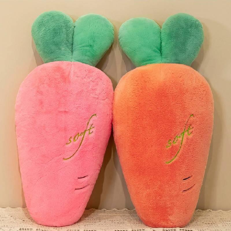 Plush Carrot Toys Cartoon Food Fill Doll Christmas Gifts Pillow Cushion Garnish