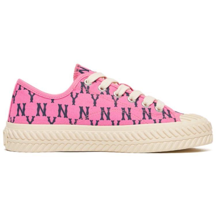 MLB Playball Canvas Casual Low-Top Sneakers Unisex sneakers Pink 3ACVVC31N-50PKD