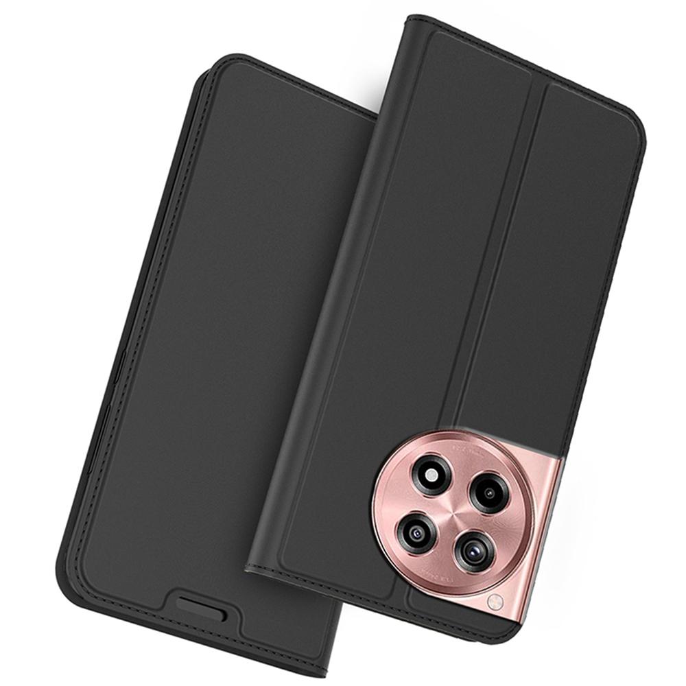 For OnePlus 12R 5G/Ace 3 5G Case Strong Magnetic Closure Protective Leather Phone Cover Card Slot
