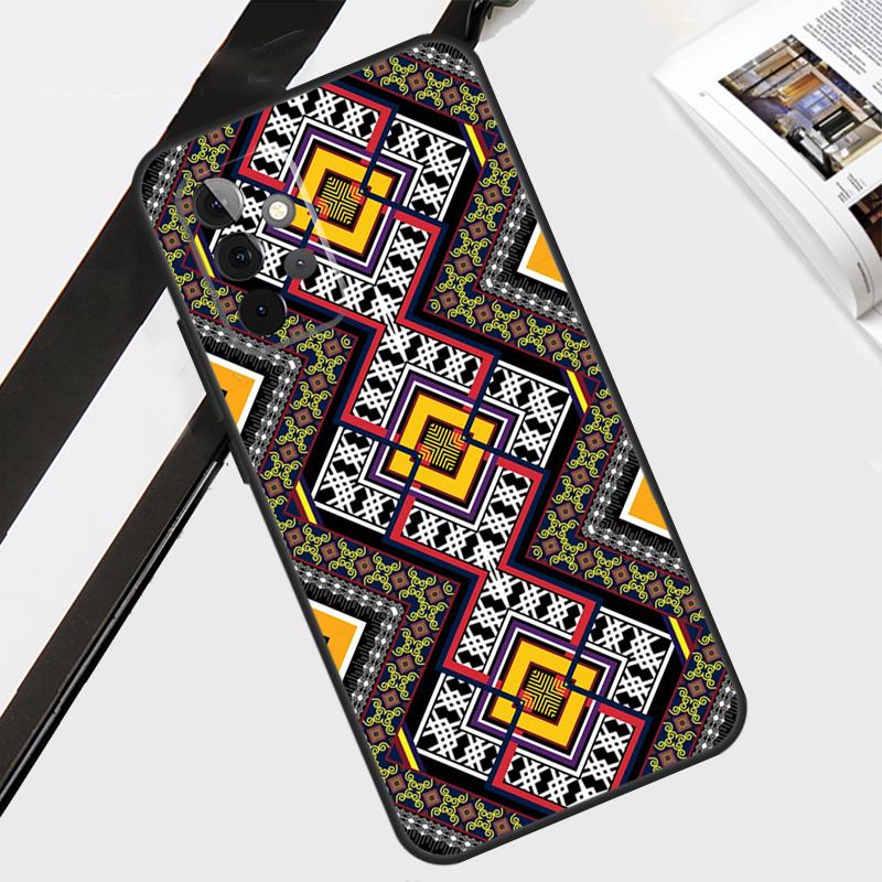 Ukrainian Embroidery Pattern Case For Samsung Galaxy A12 A22 A32 A52 A56 A36 A26 A16 A06 A54 A34 A14 A13 A53 A15 A35 A55