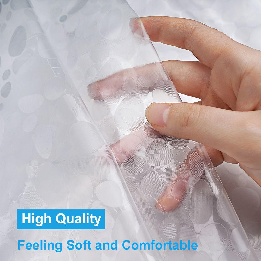 Bathing Supplies Anti-mildew Shower Drape Bathroom Decoration Shower Curtain Bath Curtains