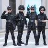 Children's Special Forces Combat Uniform New Camouflage Training Suit Black Eagle Camouflage Suit Performance Suit