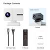 Crosser P50 HD Projector: 4K Blu-ray Support, Auto Network Focus, Portable Home Use