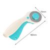 Round Rotary Cutter Small Paper Slicer Ergonomic 45mm Paper Cutting Machine For Fabric Craft Supplies Crafts Sewing Cards Making