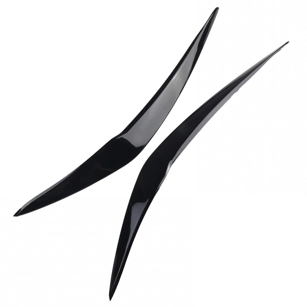 Car Styling Headlight Eyelids Chrome Trim Cover ABS