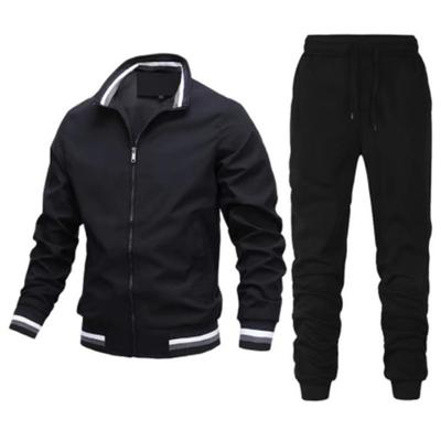Men Suit Casual Fashion Breathable Jacket Sportwear Pants Winter Autumn Coat Boy Jogger for Home School Outdoor Sports