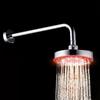 Smart LED Shower Head with Auto Color Changing & Temperature Sensor, High Pressure Rainfall Eco-Friendly Bath Experience, Water
