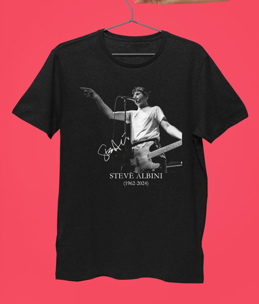 Thank you memories Big Black - Steve Albini on Stage Unisex ALl shirt Unisex T-Shirt M