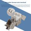 Jack Keystone Cat6A Cat7 Tipo Sin Herramientas Rj45 Stp Cat7 Módulo de Aleación de Zinc Adaptador Acoplador Para 22 A 26 Awg