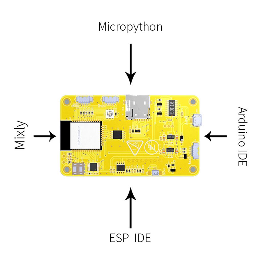 2.8inch ESP32 Module ESP32-2432S028 WIFI Bluetooth-compatible 240X320 Display Screen LCD TFT Module For Home Projects
