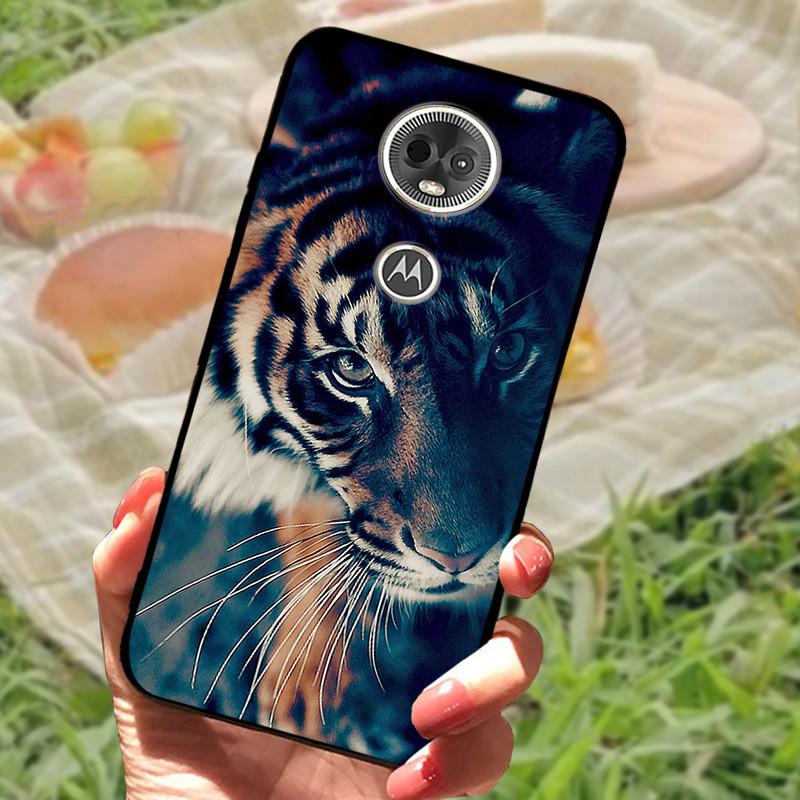 Etui Silikonowe Miękkie Odporne na Wstrząsy TPU Tylna Pokrywa dla Motorola Moto E5 / E5 Play EU / E5Plus / E5 Plus Capa E5Play E 5 Marmur