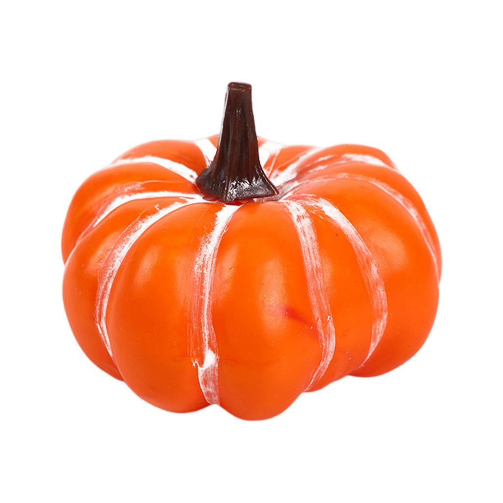 Autumns Harvests Simulation Pumpkins Model Colorful Crooked Pumpkins Decoration Window Display