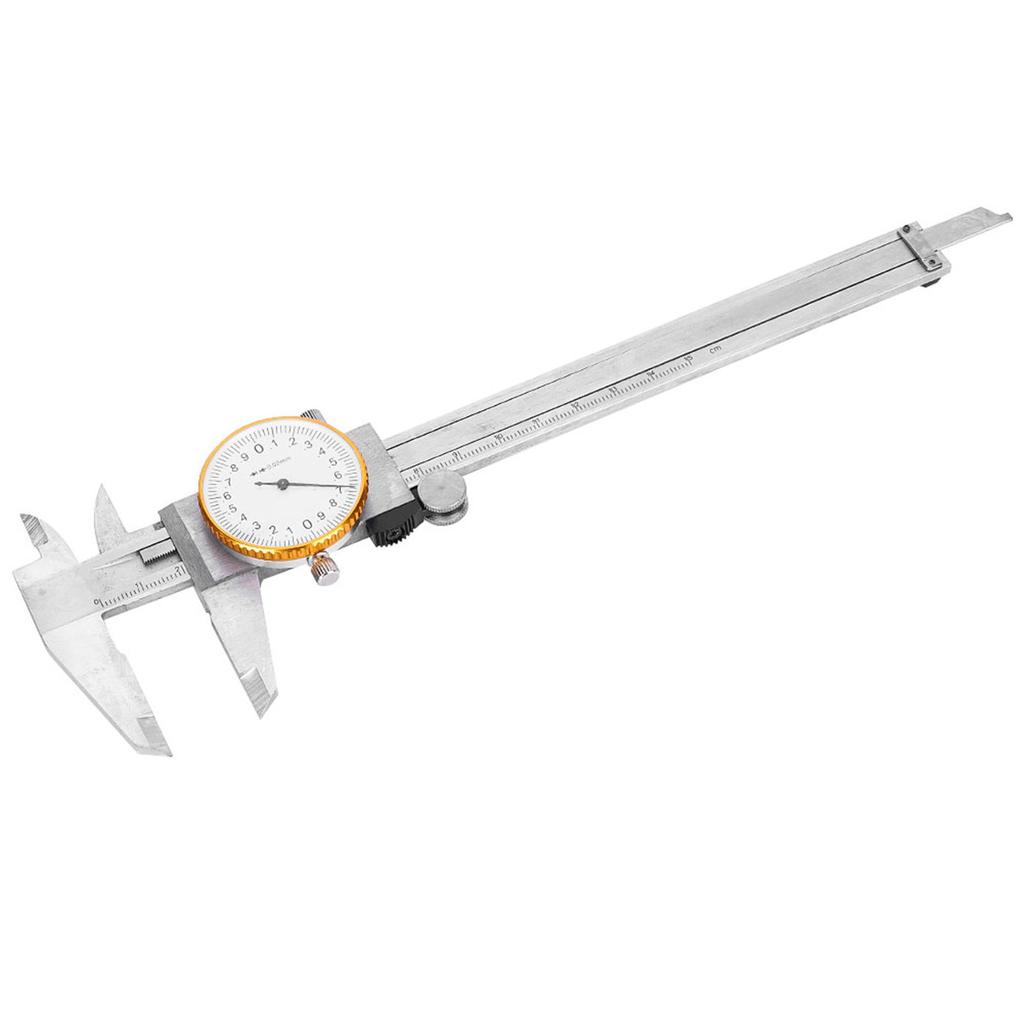 0150mm 0.02mm Shockproof Vernier Caliper Accuracy Metric Gauge Measuring Tool