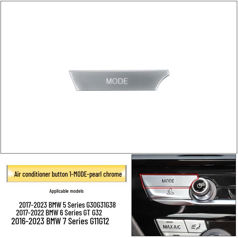 BMW 5 & 7 Series G30/G12 Air Conditioning & Fan Speed Adjustment Buttons for Center Console