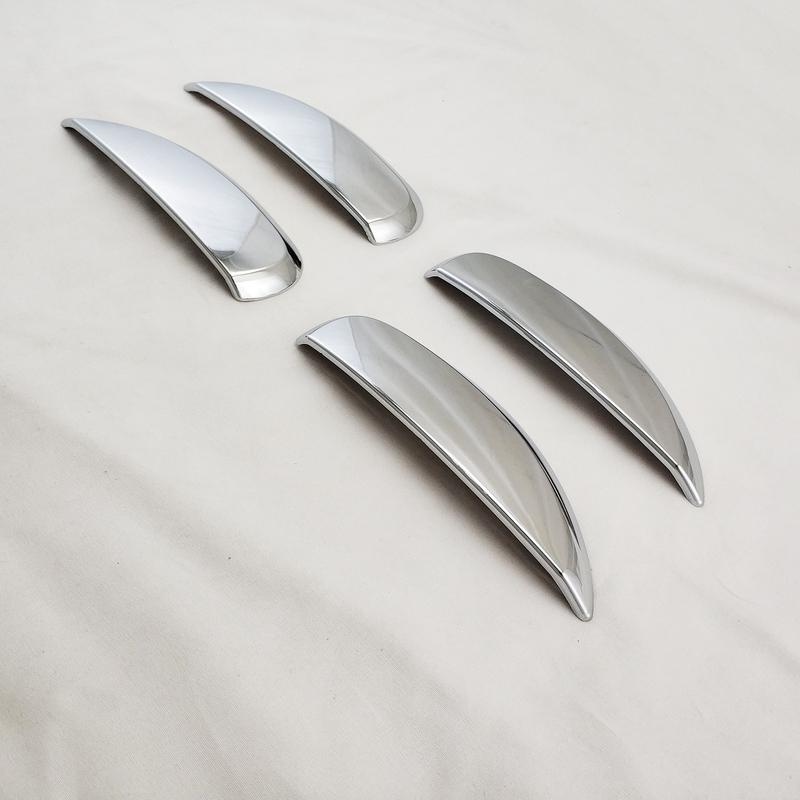 YOYO For Renault Duster 2018   4pcs New Car ABS Chrome Accessories Plated Side Door Handle Cover Trim Paste Style