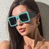 Luxury Square Sunglasses Women Fashion Square Male Sun Glasses Vintage Driving Shopping Eyeglasses Shades Uv400