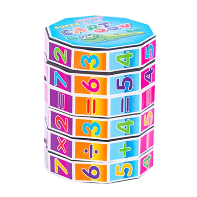 

Cartoon Math Cube Early Learning Tools Arithmetic Teaching Aids Educational Toys for Kids Home Kindergarten 1