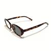 Small Frame Cat-Eye Photochromic Myopia Glasses Outdoor UV-Protective Goggles Anti-blue Light Turn Grey Minus Diopter Eyeglasses