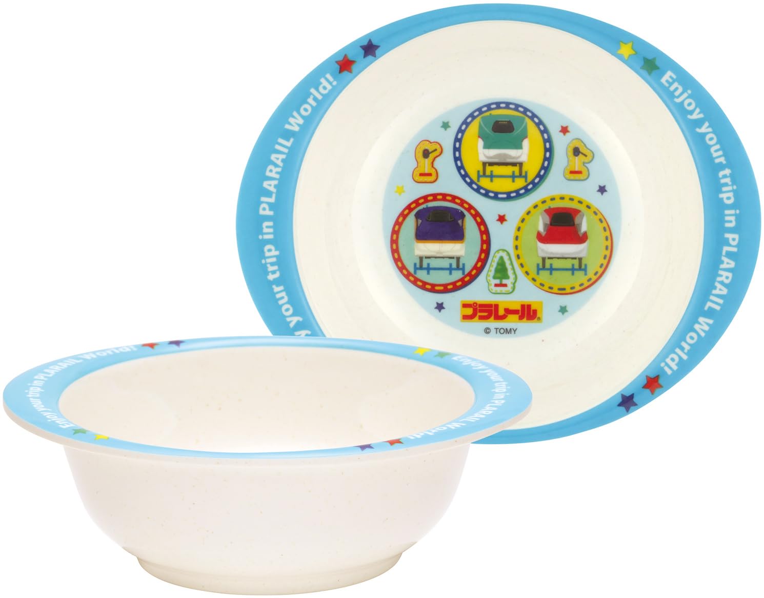 

Skater Melamine Bamboo Dishwasher Bowl, Fiber, 290ml, Safe, Plarail, Boys, M34B-A