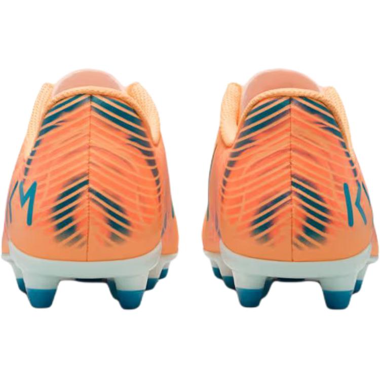 Kylian Mbappé x Nike Jr. Mercurial Vapor 16 Club GS MG Melon Tint/Igloo/Neo Turquoise Kids Cleats Orange FQ8288-801