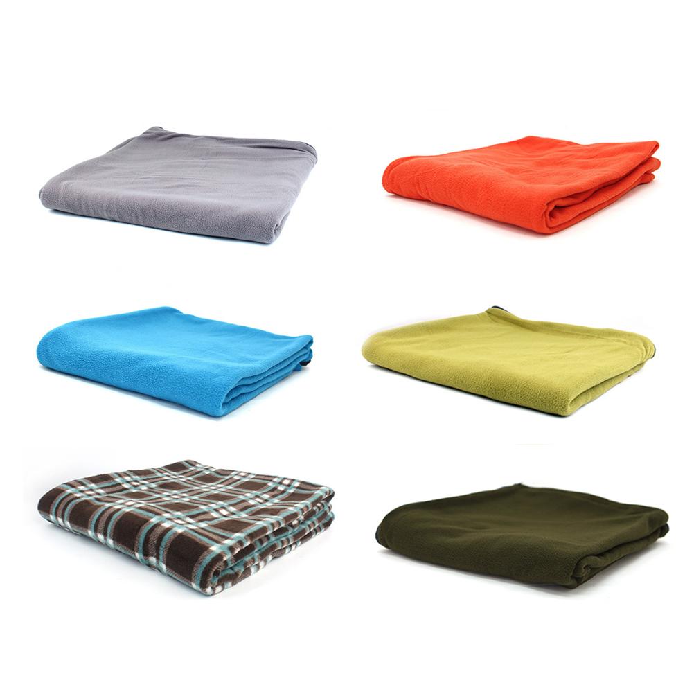 Multi Purpose Fleece Sleeping Bag Liner Leisure Blanket Camping Sleeping Mat