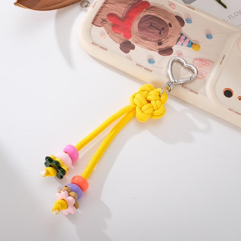 

Portable Mobile Phone Universal Lanyard, Star Bag Pendant Adjustable Wrist Short Lanyard, Dopamine Multi-Functional Lanyard