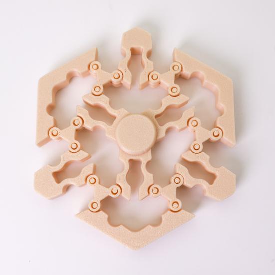 3D tištěný Fidget Spinner Hračka Proti Stresu a Úzkosti Rozšiřitelný Gyroskop na Prst Přenosná Cestovní Senzorická Hračka
