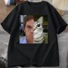 Y2K Clothing Dexter Morgan Cat Tshirts Funny Short Sleeve O Neck Tshirt Fashion Harajuku Kawaii Tshirt Fans Gift Unisex