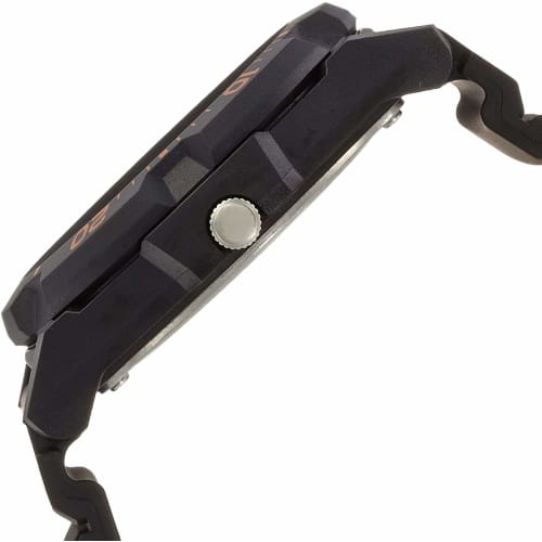 Citizen Q&Q Watch Analog Waterproof Urethane Belt VR44-003 Men's Orange