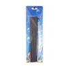 6Pcs Metal Reusable 304 Stainless Steel Straws Straight Bent Drinking Straw With Case Cleaning Brush Set Party Bar Accessory