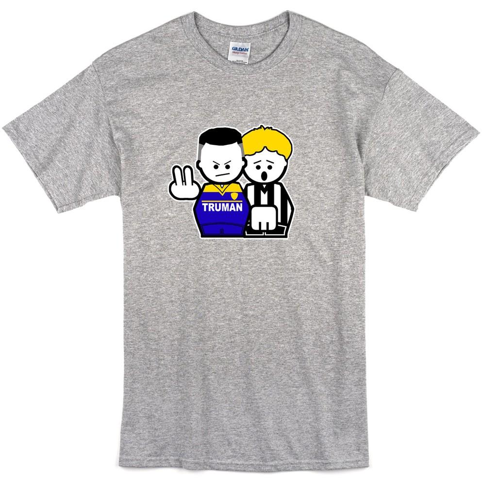 Vinny Gazza Retro Football T-shirt Newcastle Wimbledon Classic Icon shirt S