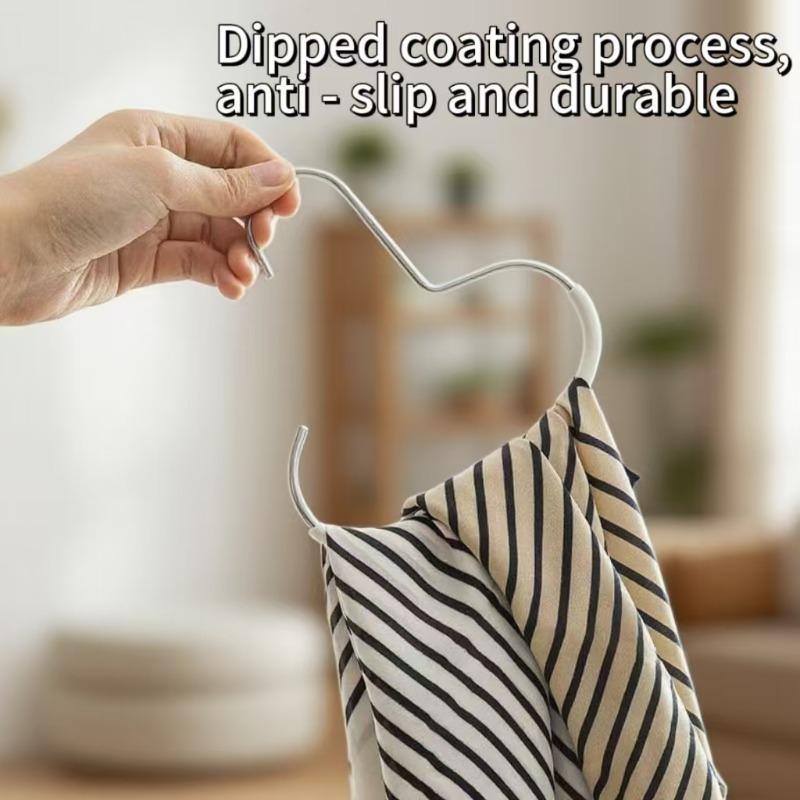 1-20Pcs Circle Ring Hat Hanger Versatile Manganese Steel Round Hook - Perfect for Hats,Ties,Scarves & Bags,Strong Load-Bearing